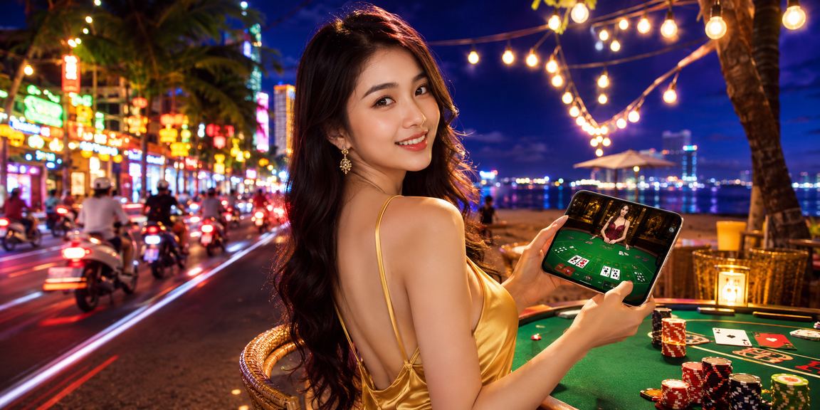 Người chơi Nha Trang thưởng thức Baccarat qua app pt2 tại chợ đêm